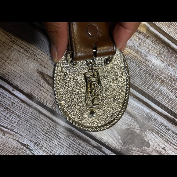 Nocona Ladies Belt Size Medium Brown Leather - Picture 7 of 10